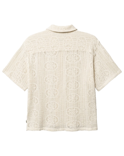 Woodbird - WBWang Strik Skjorte - Off White